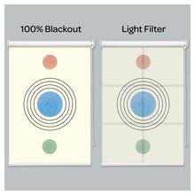 Load image into Gallery viewer, Mid Century Bauhaus Window Roller Shade