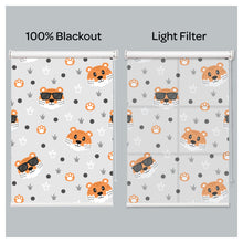 Load image into Gallery viewer, Cartoon Tiger Nursery Room Window Roller Shade