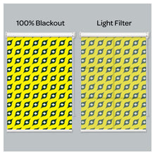 Load image into Gallery viewer, Mid Century Bright Illusion Yellow Window Roller Shade