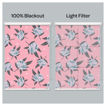 Load image into Gallery viewer, Pastel Hydrangea Dandelion Pink Dreamy Print Window Roller Shade