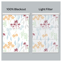 Load image into Gallery viewer, Flora Flower Botanical Plant Print Window Roller Shade