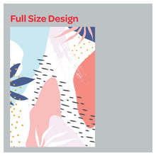 Load image into Gallery viewer, Abstract Organic Shapes Pastel Color Window Roller Shade