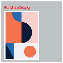 Load image into Gallery viewer, Mid Century Bauhaus Geometry Window Roller Shade