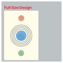 Load image into Gallery viewer, Mid Century Bauhaus Window Roller Shade