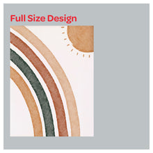 Load image into Gallery viewer, Bohemian Rainbow and Sun Window Roller Shade