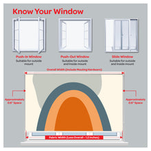 Load image into Gallery viewer, Minimalism Bohemian Window Roller Shade