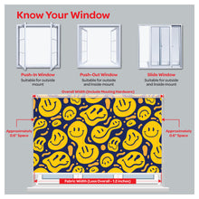 Load image into Gallery viewer, Fun Face Window Roller Shade