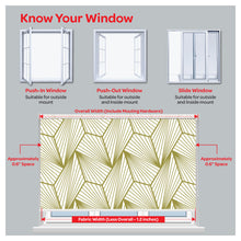 Load image into Gallery viewer, Mid Century Geometries Window Roller Shade