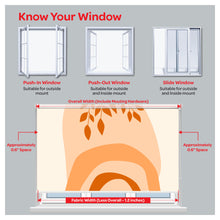 Load image into Gallery viewer, Bohemian Natural Plants Window Roller Shade