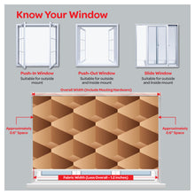 Load image into Gallery viewer, Mid Century Geometric Mosaic Pattern Print Window Roller Shade