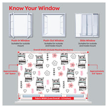 Load image into Gallery viewer, Nursery Cartoon Kid Room Window Roller Shade