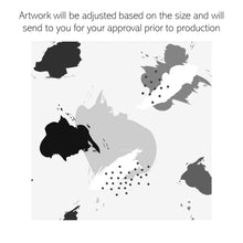 Load image into Gallery viewer, Black & White Abstract Scandinavian Print Window Roman Shade