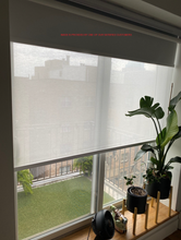 Load image into Gallery viewer, Dual Light Filter and Blackout 2 in 1 Waterproof Window Roller Shade
