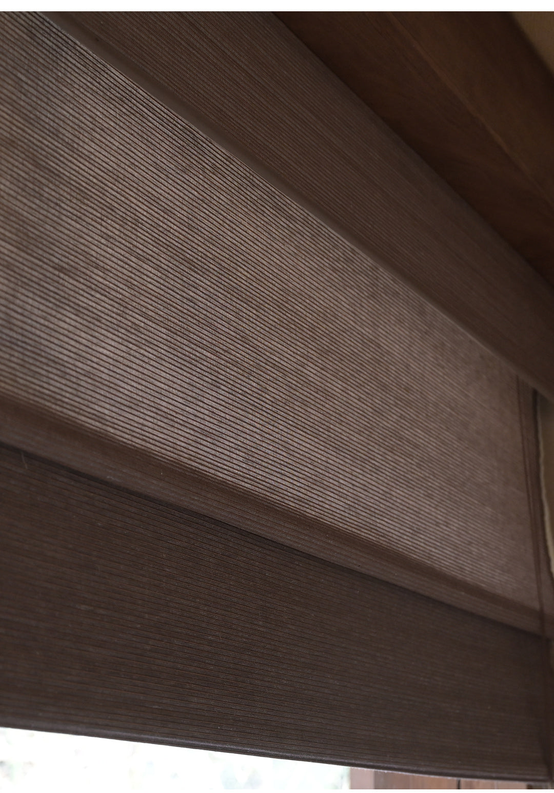 Flax and Bamboo Blend Woven Window Shade (Top Down Bottom Up Available)