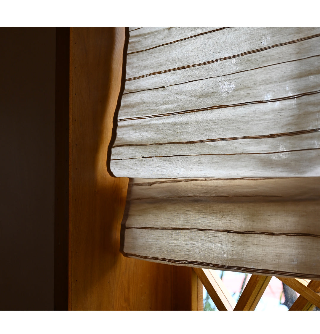 Natural Jute Earthy Neutral Window Shade (Top Down Bottom Up Available)