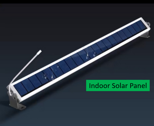 Smart Indoor Solar Panel USB-C Power for Motorized Shades (Solar Panel Only)