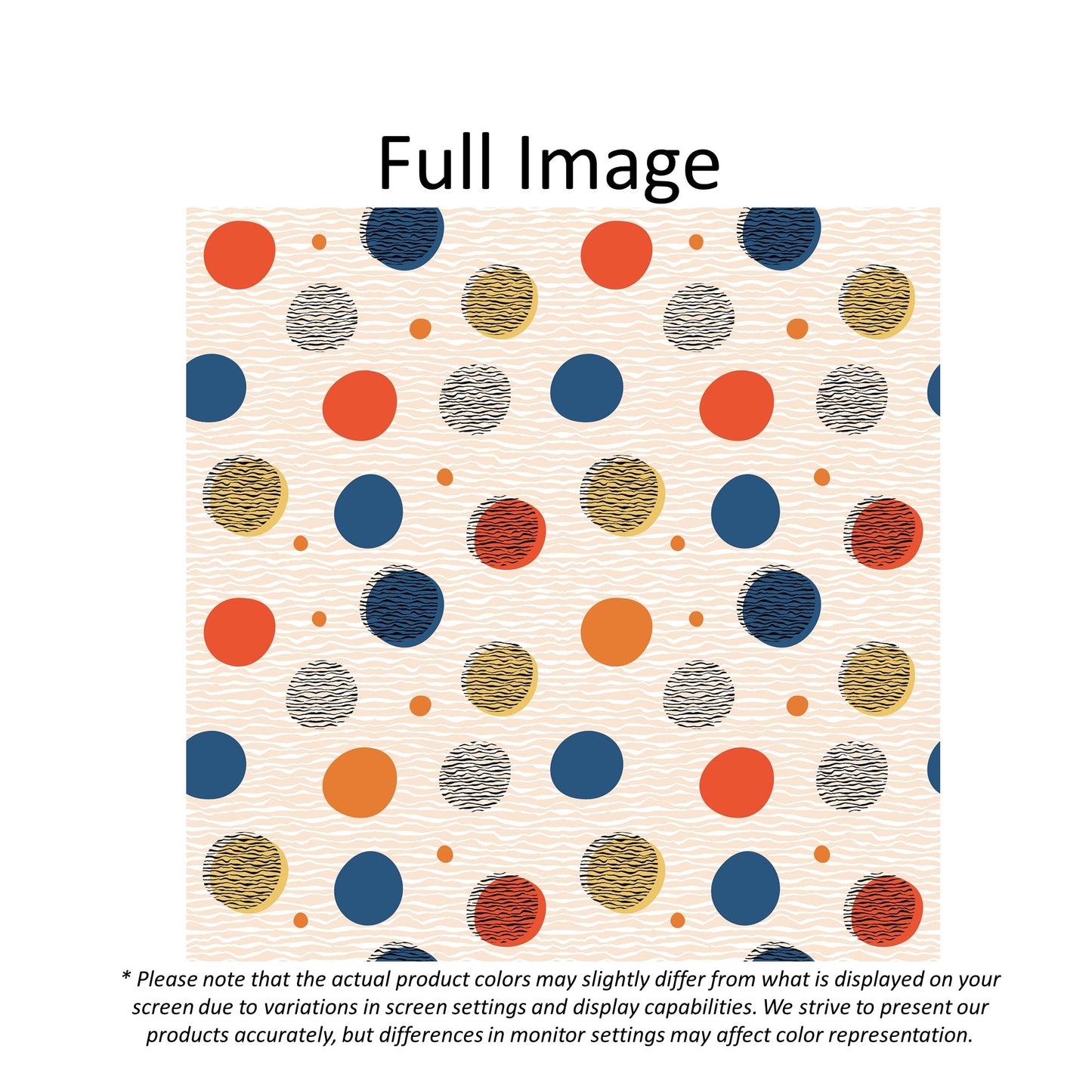 Colorful Polka Dots Window Roman Shade