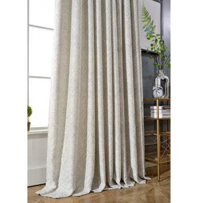 Glacier Path Contemporary Modern Window Curtains Drapery