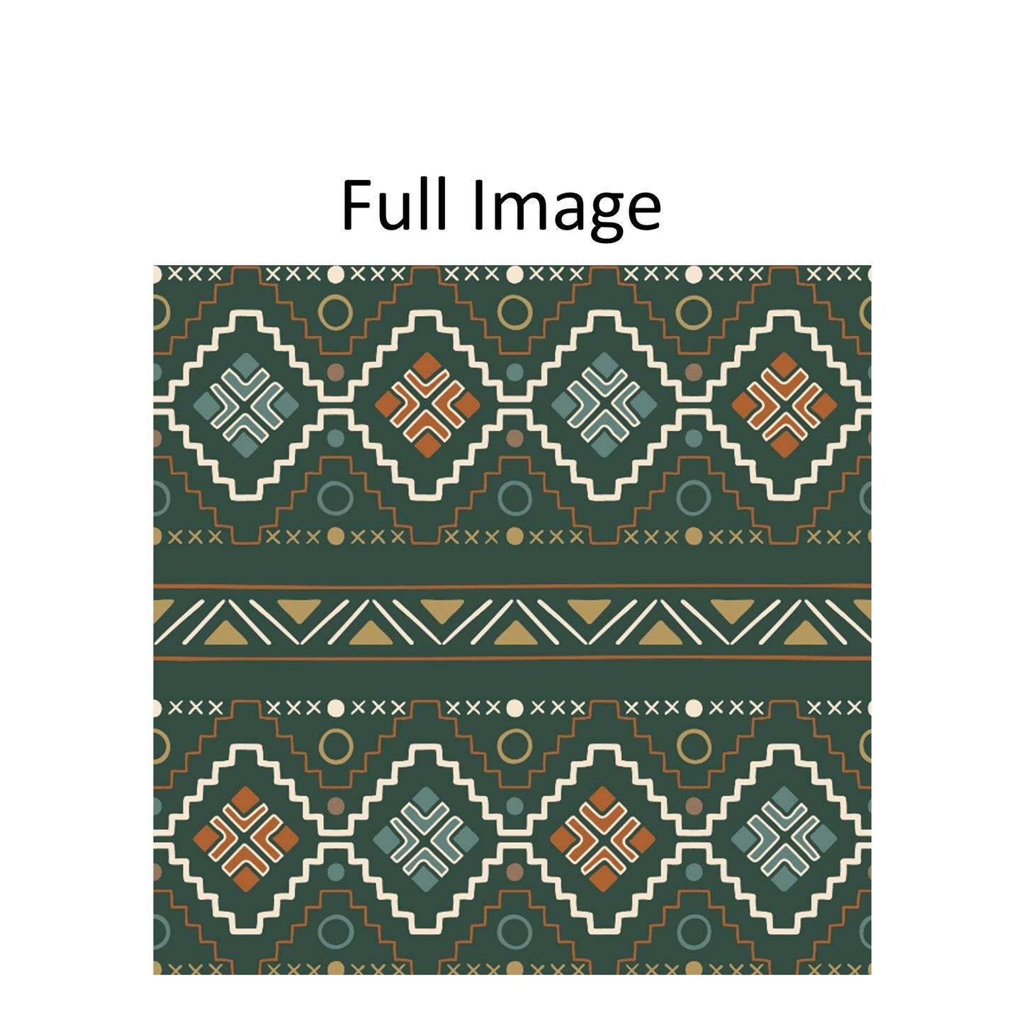 Southwestern Tribal Geometry Window Roller Shade