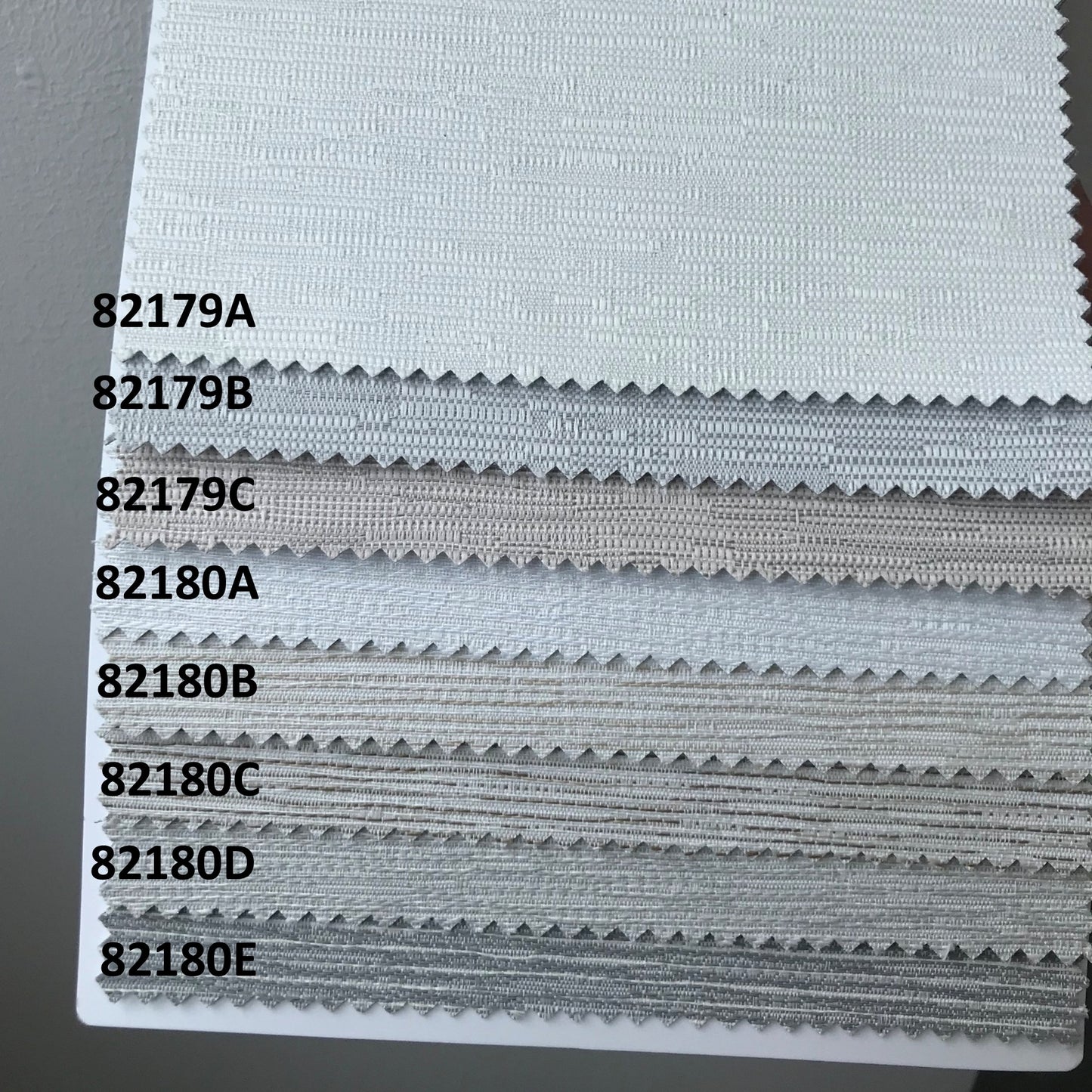 Weave Textured Blackout Flat Fold Roman Shade with Back Battens