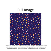Load image into Gallery viewer, Organic Polka Dot in Navy Blue Window Roman Shade
