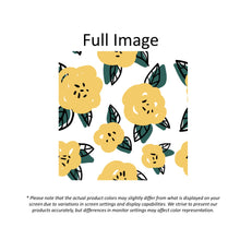 Load image into Gallery viewer, Botanical Yellow Flower Motif Window Roman Shade
