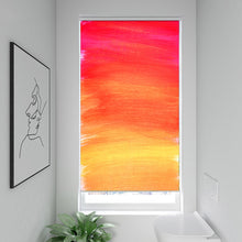 Load image into Gallery viewer, Sunset Abstract Oil Painting Window Roller Shade
