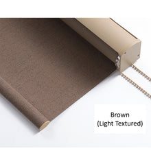 Load image into Gallery viewer, Plain Basic Upholstery Textured Window Blinds Roller Shade
