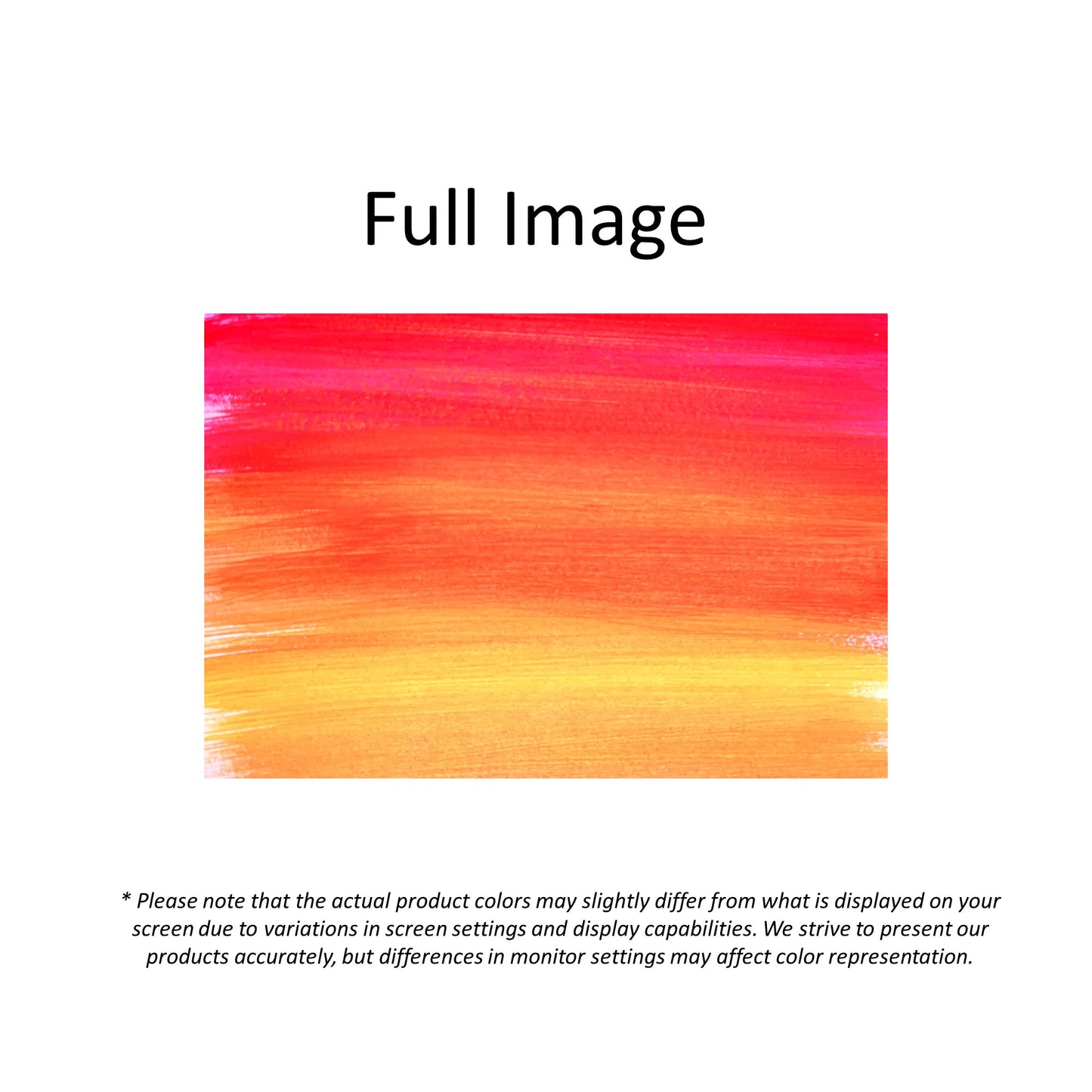 Sunset Abstract Oil Painting Window Roller Shade