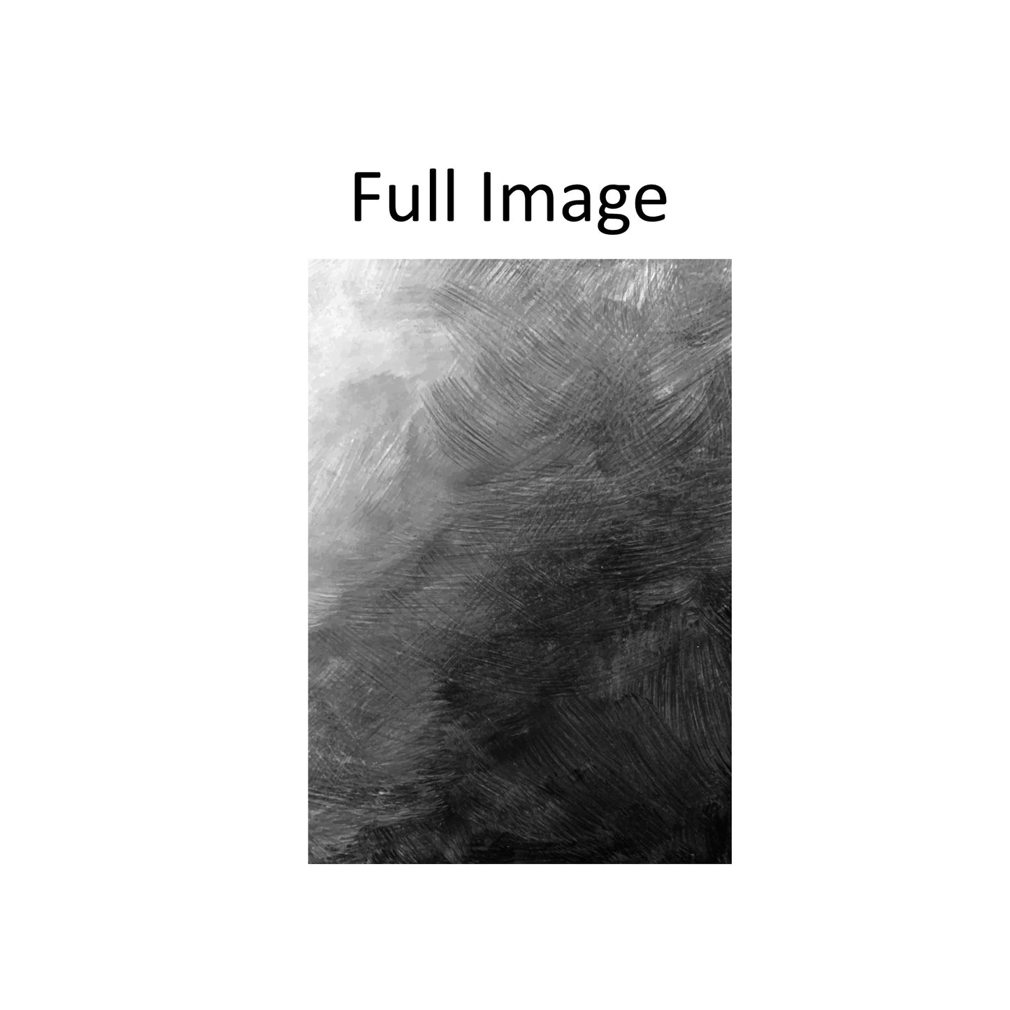 Black Oil Painting Window Roman Shade
