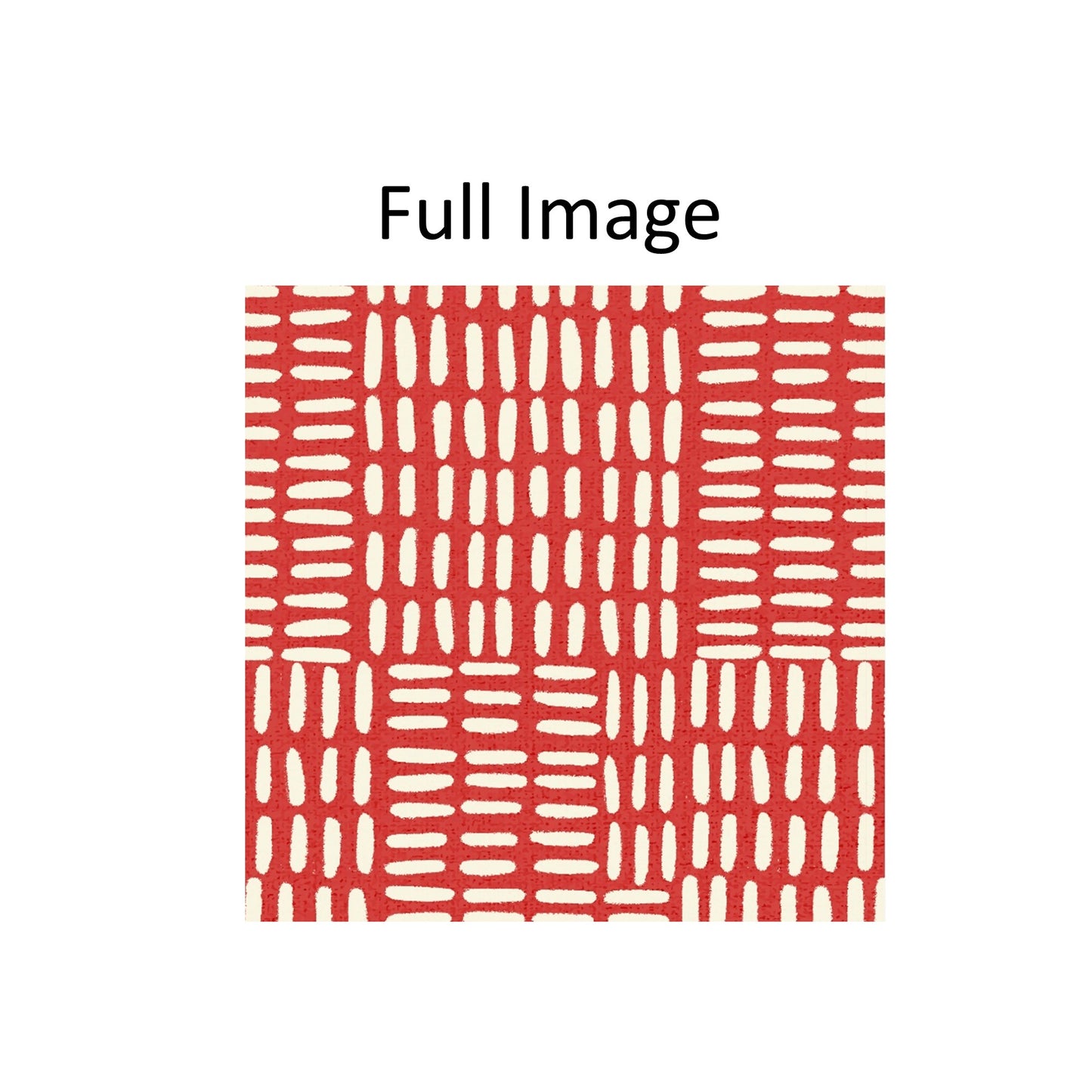 Geometry Red Funky Window Roman Shade