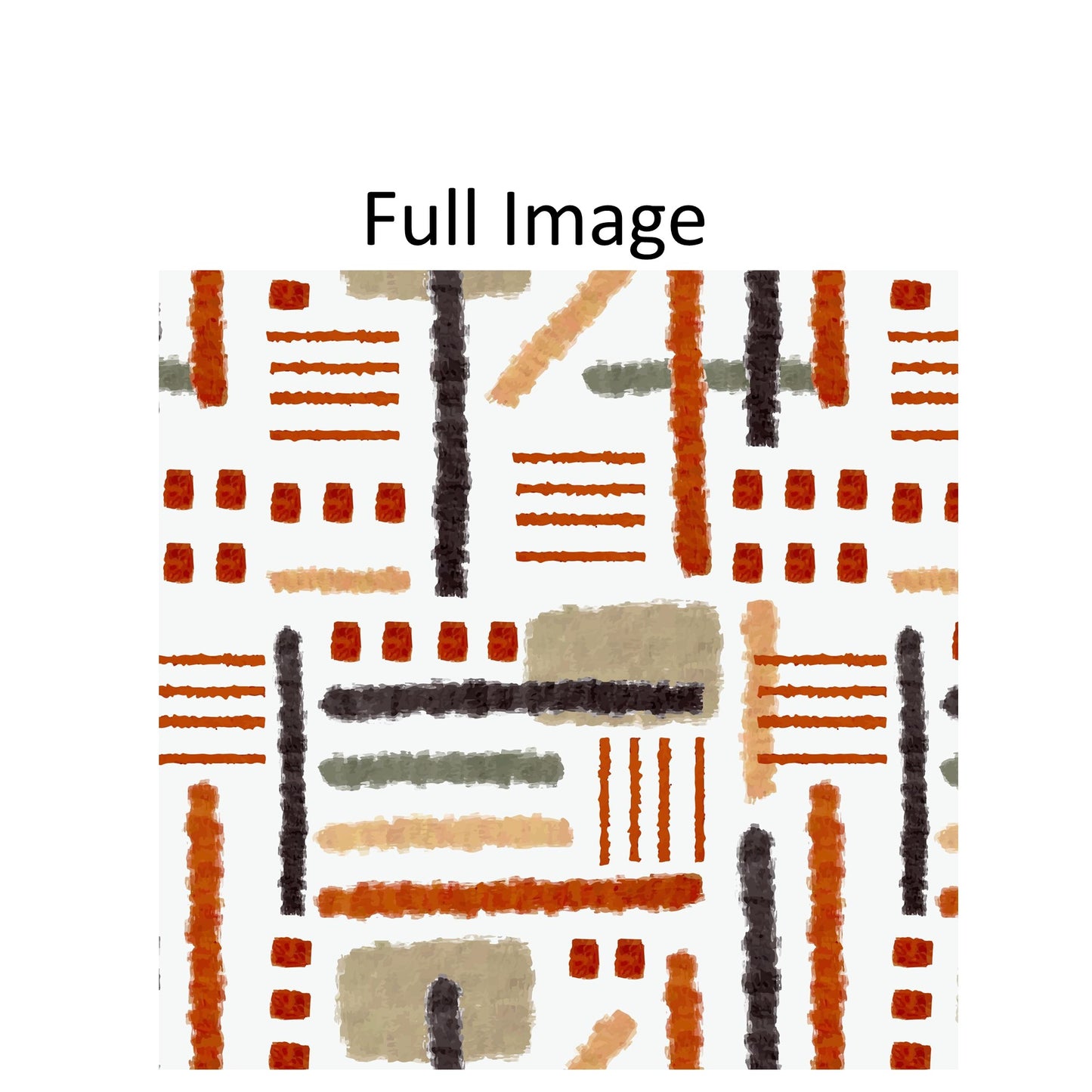 Boho Art Nursery Room Window Roller Shade