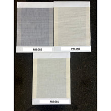 Load image into Gallery viewer, Dual-layered Blackout Light Filter Natural Linen Window Roller Shade
