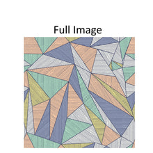 Load image into Gallery viewer, Sophisticated Geometry Window Roman Shade
