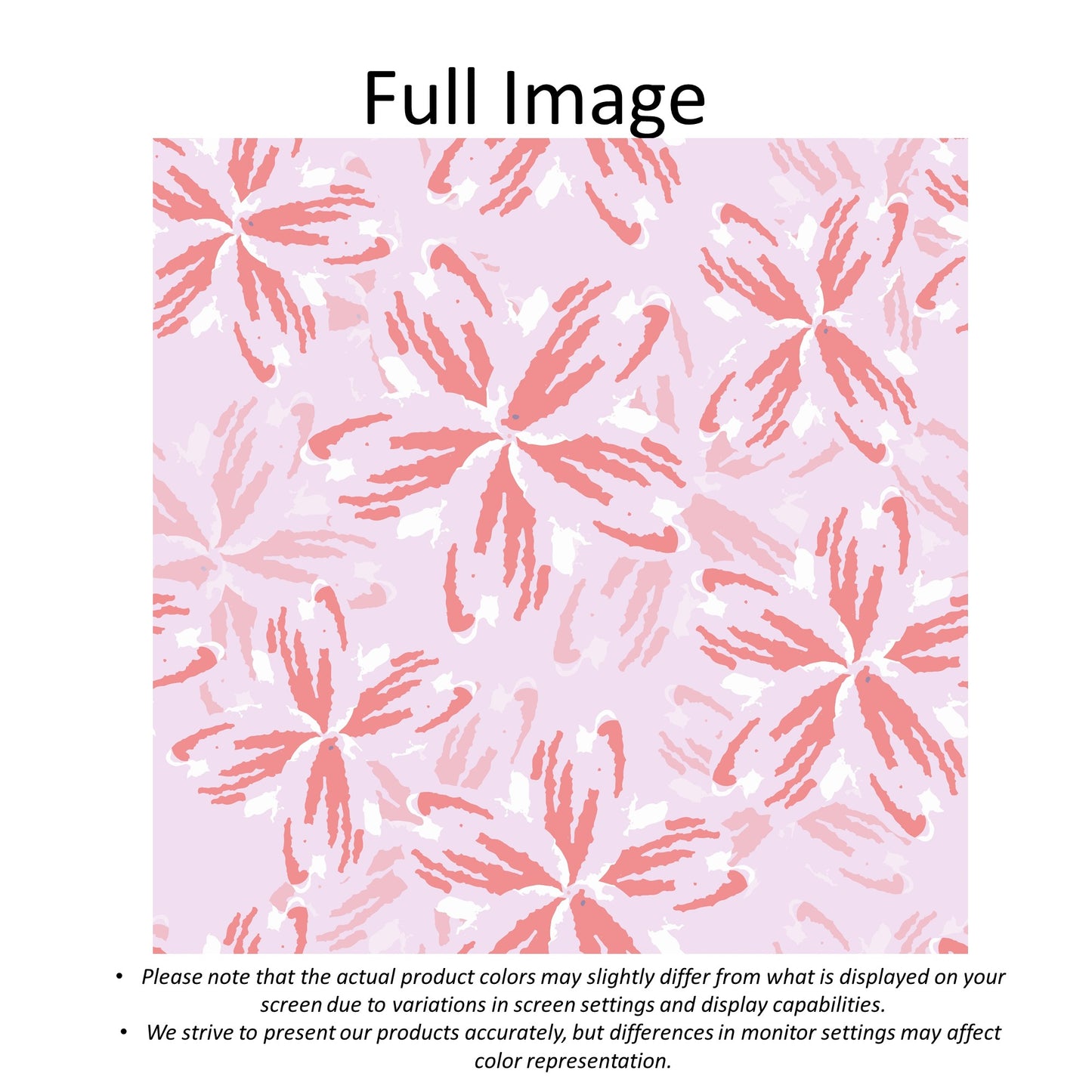 Pink Sakura Cherry Blossoms Linen Faux Roman Shade Valance