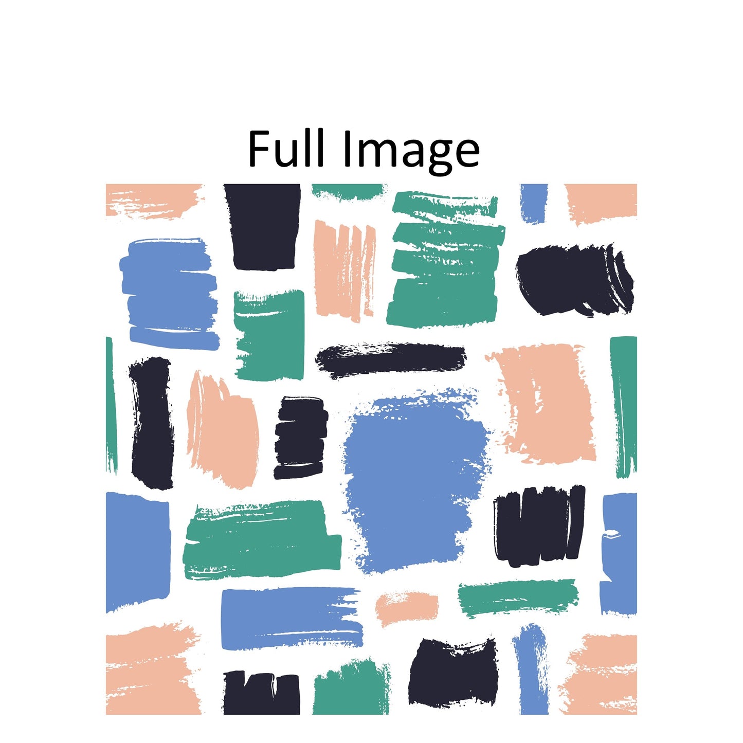 Pastel Stroke Pattern Window Roller Shade