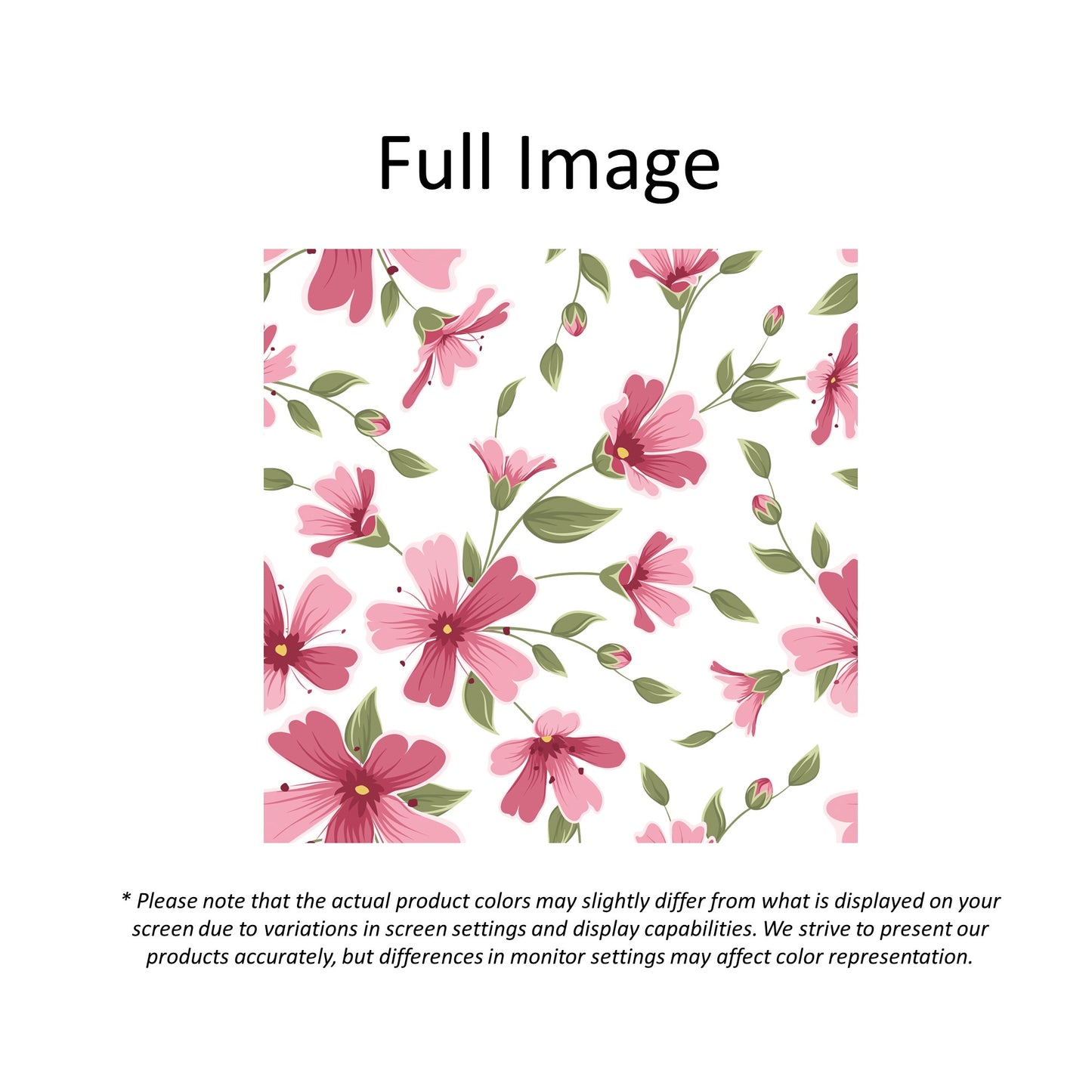 Spring Blooming Flowers Window Roller Shade