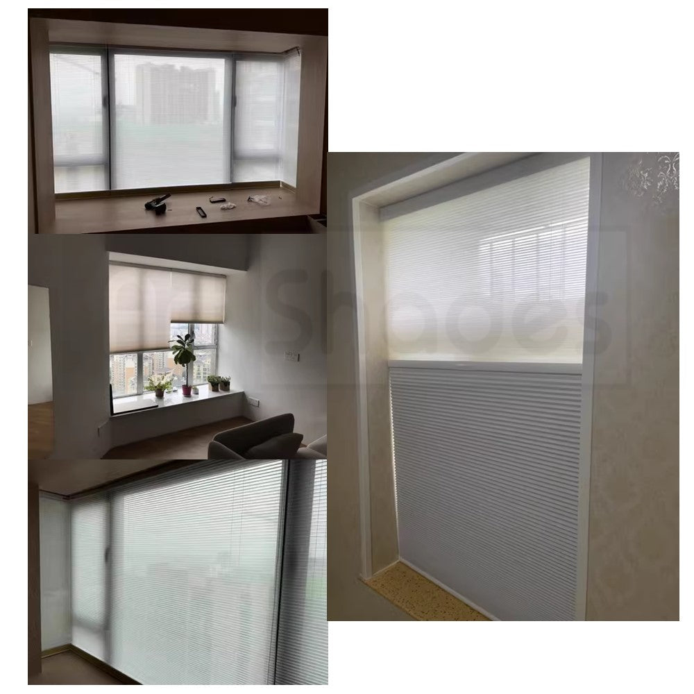 Honeycomb Cellular Cordless Light Filtering Blackout Bottom Up Roller Shades