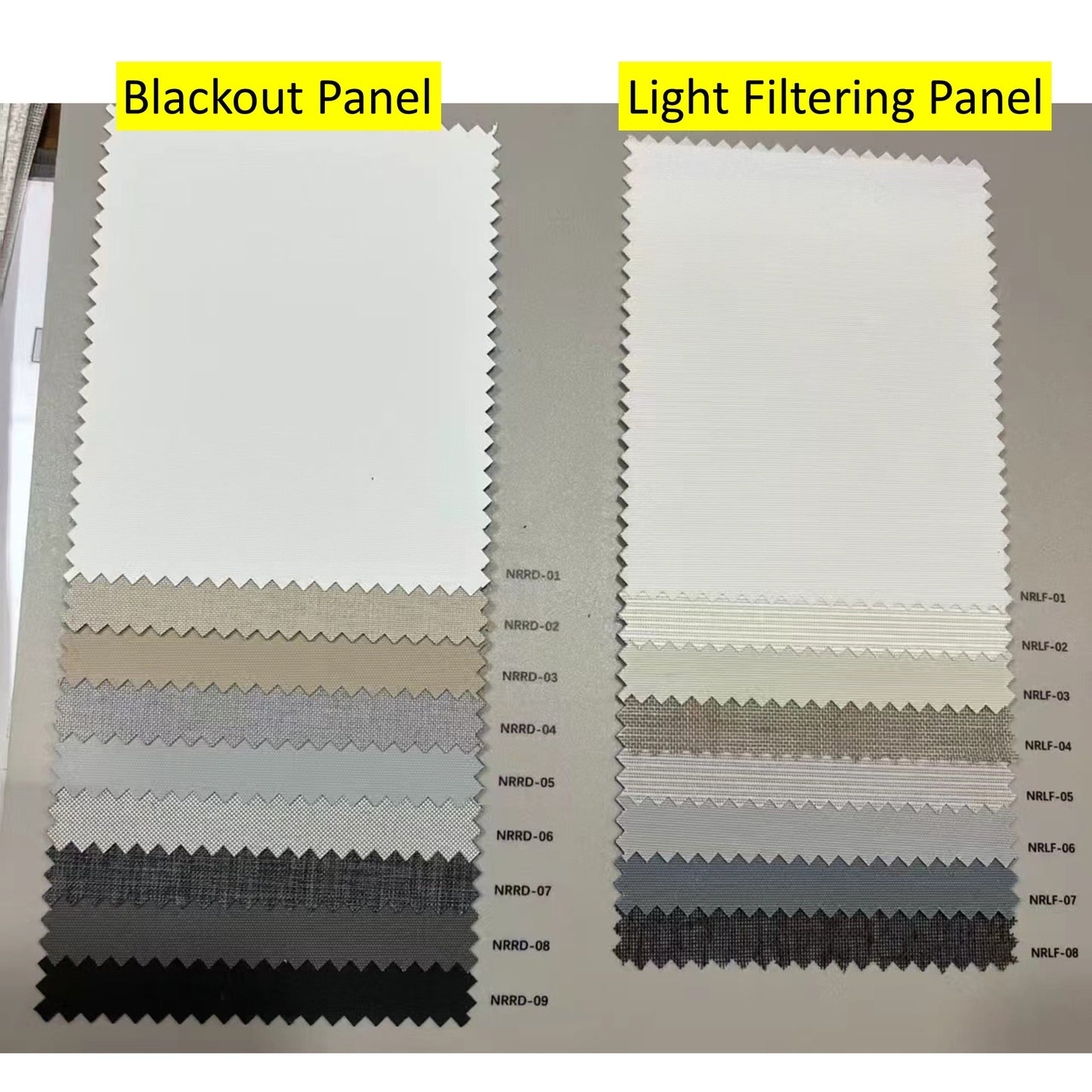 Dual-layered Blackout Light Filter Natural Linen Window Roller Shade