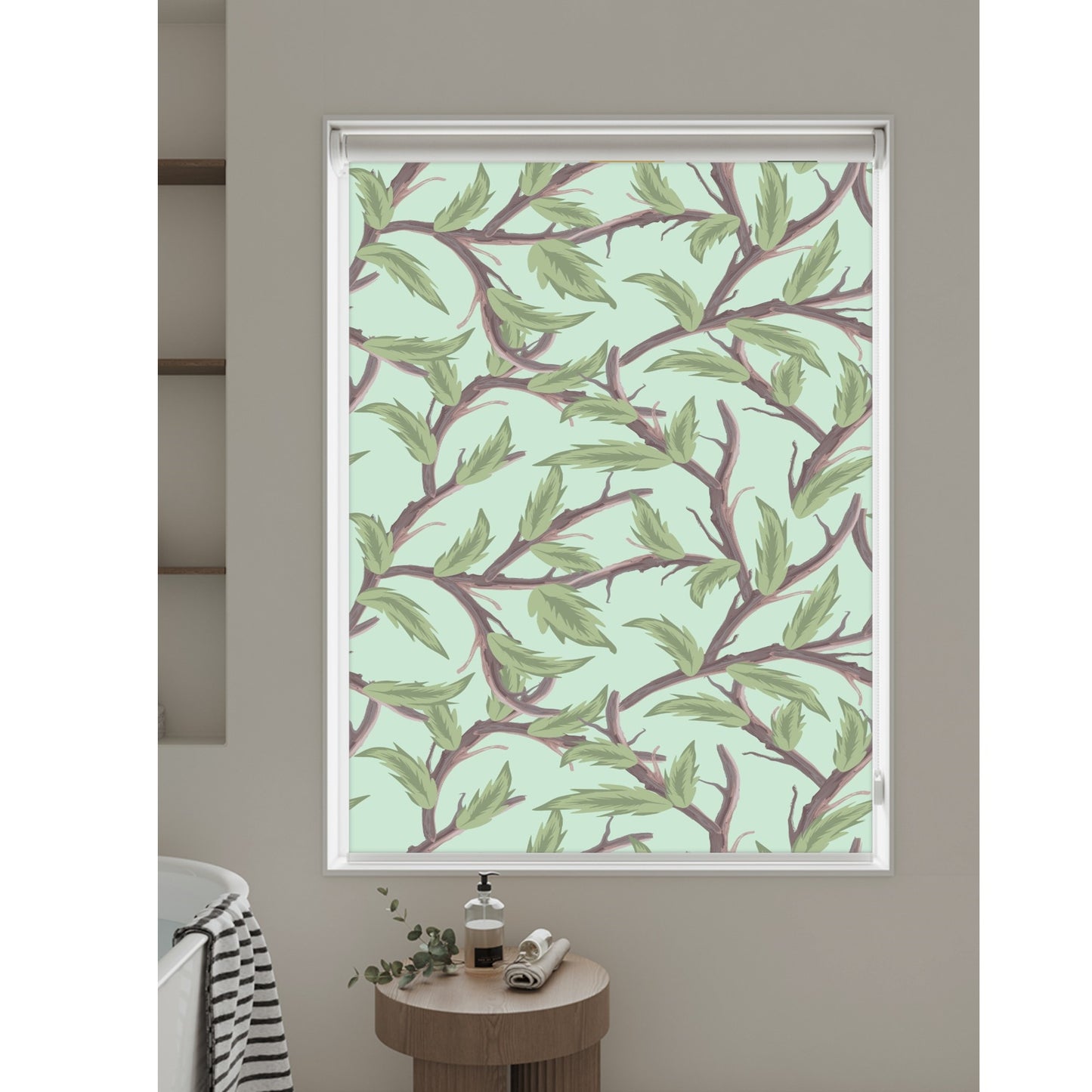Botanical Tree Branch Window Roller Shade