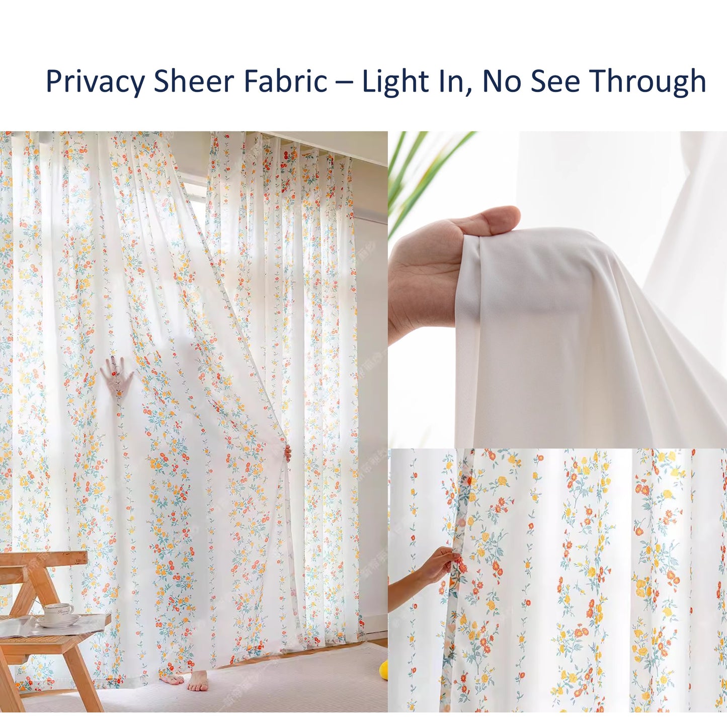 Custom Your Image Business Logo Backdrop Window Curtains Drapery