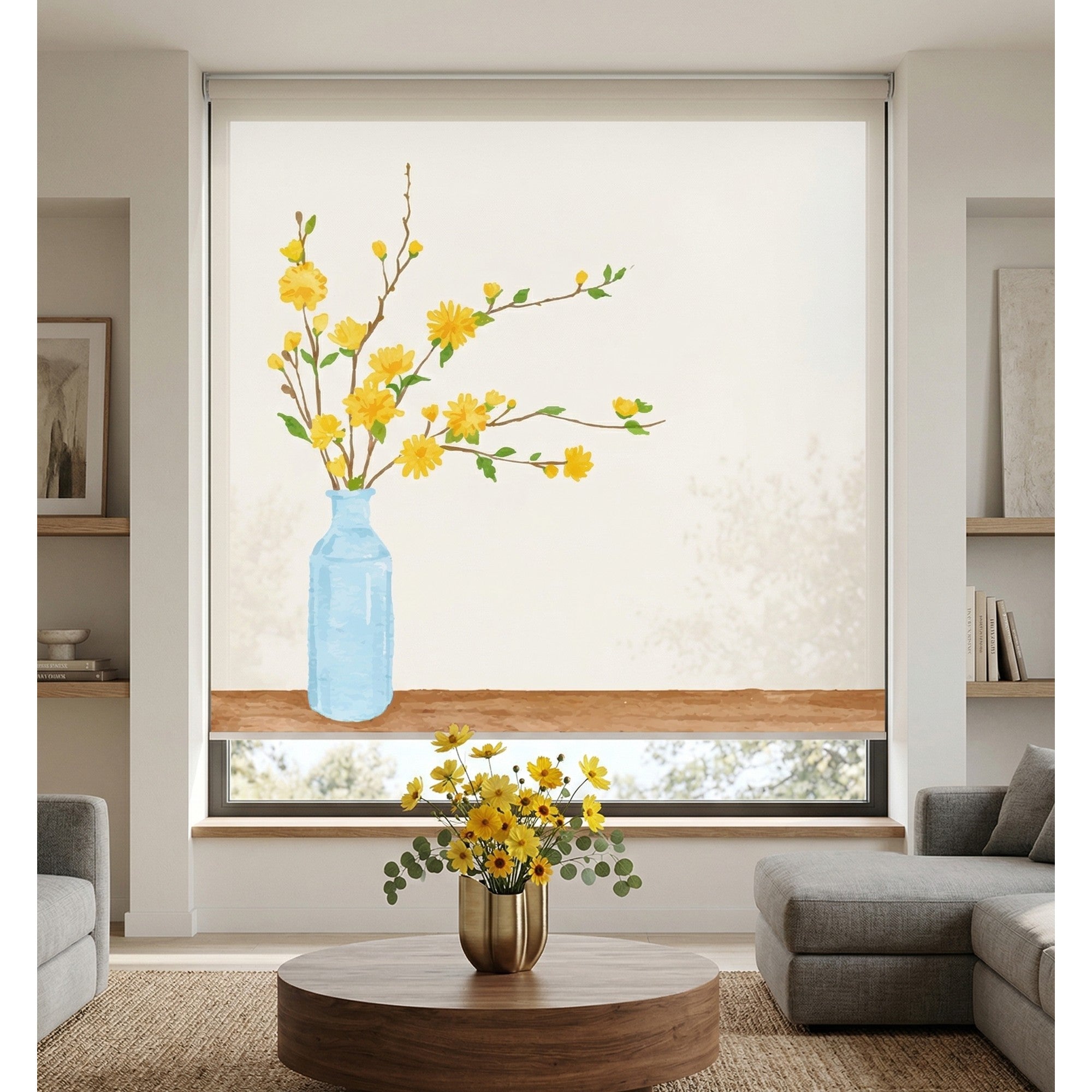 The Mid-Century Modern Muse Window Roller Shade Collection – Art