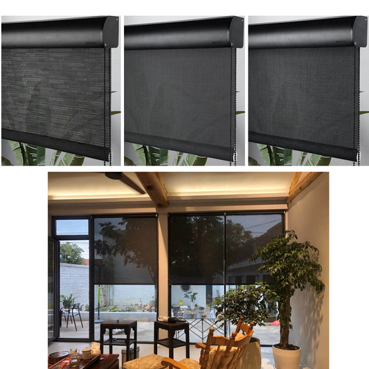 Black Light Filter Solar Window Roller Shade Blinds