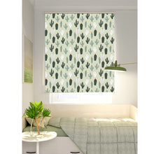 Load image into Gallery viewer, Green Cactus Window Roller Shade
