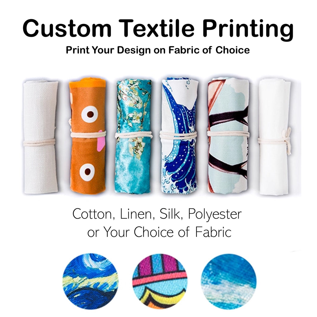 Custom Textile Printing – Print Your Design on Fabric of Choice, Fabric Only