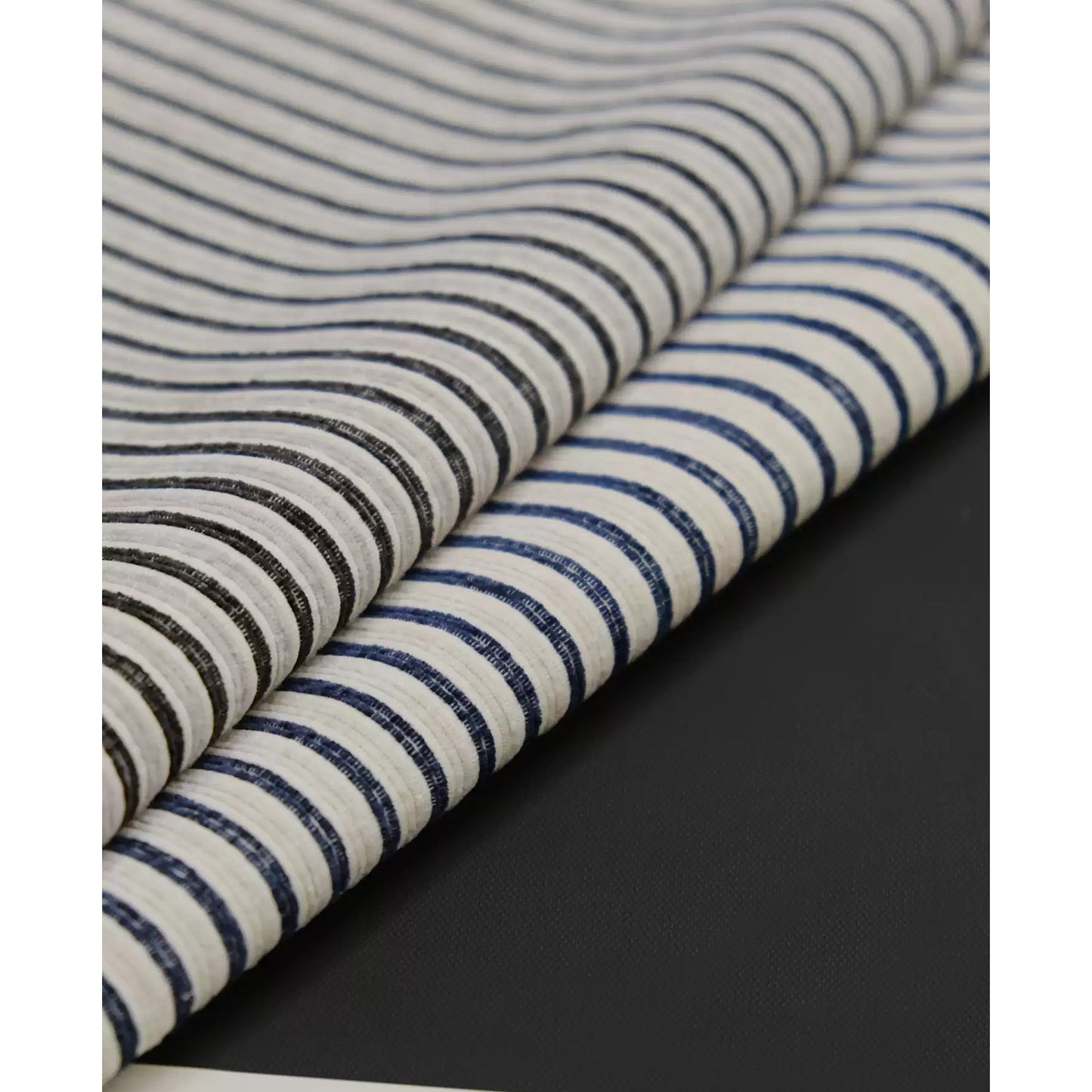 Ticking Stripe Modern Farmhouse Window Curtains Drapery