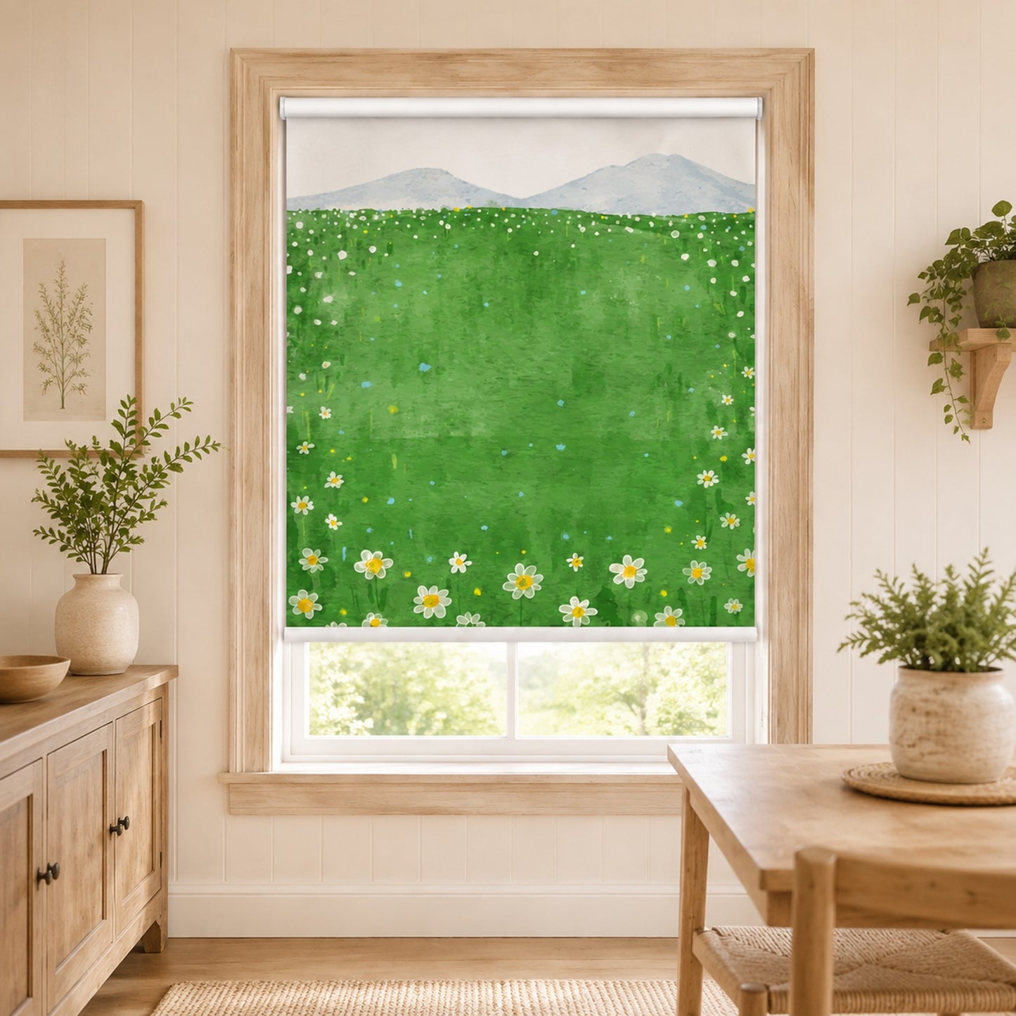 Mountain Meadow Daydream Window Roller Shade