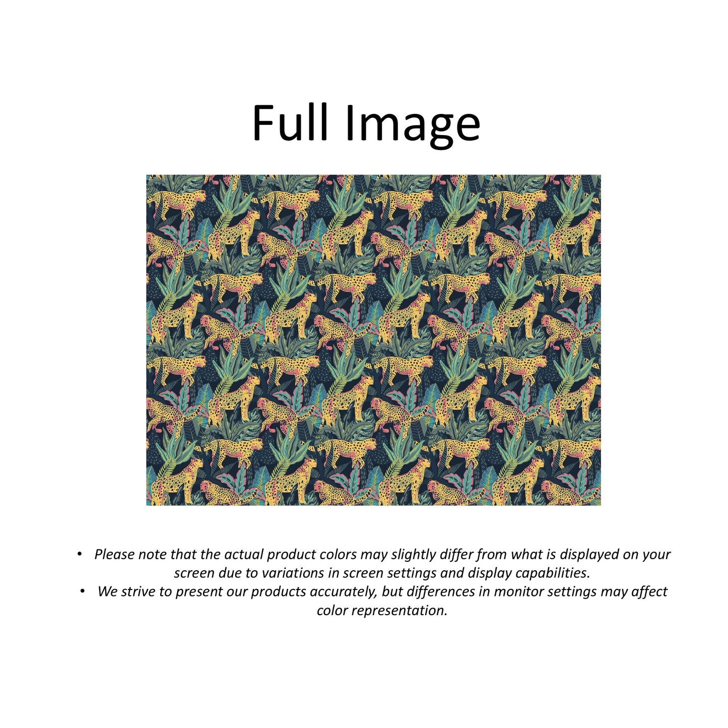 Jungle Safari Cheetah Print Roman Shade Valance
