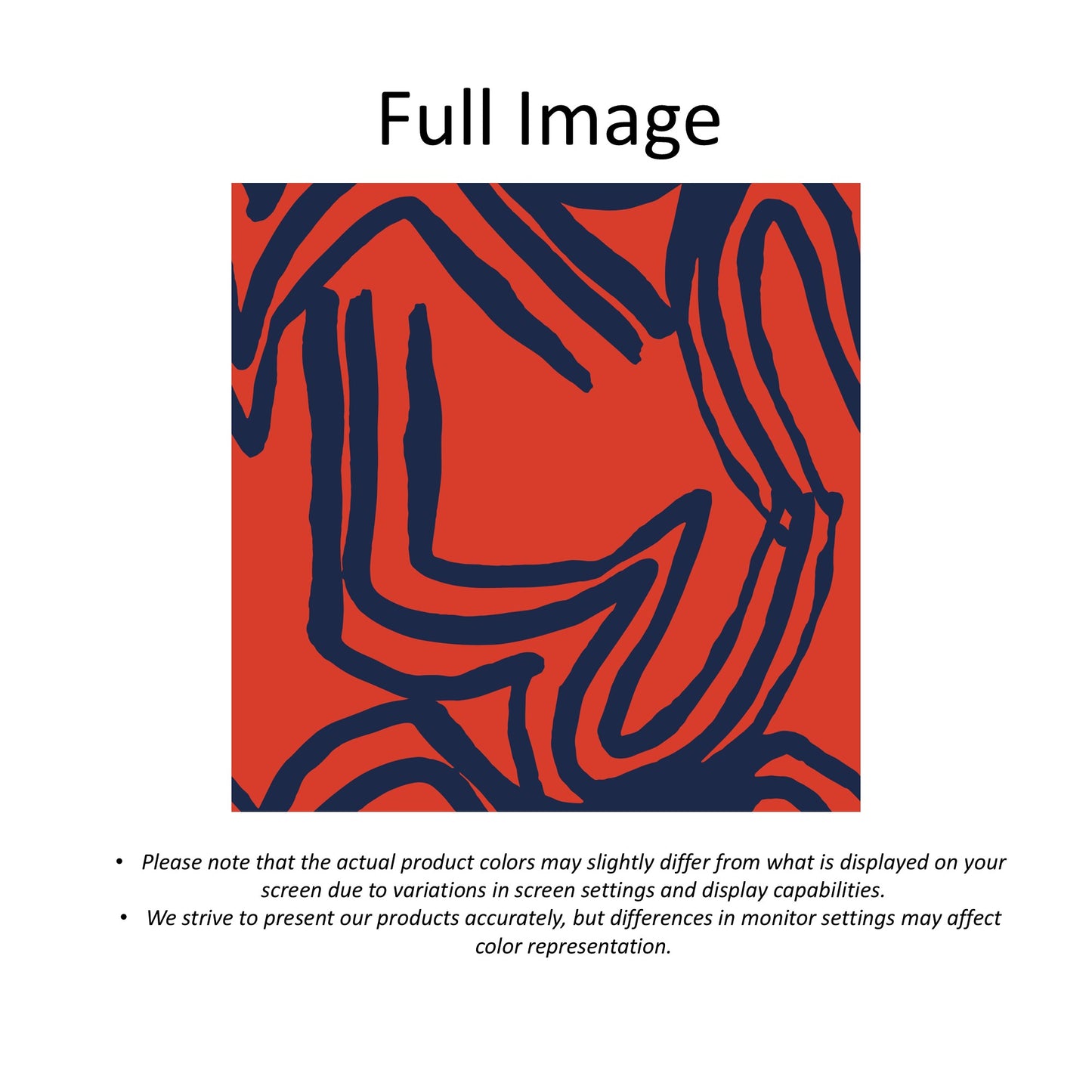 Abstract Red-Navy Flow Dual Layered Window Zebra Roller Shades with Valance