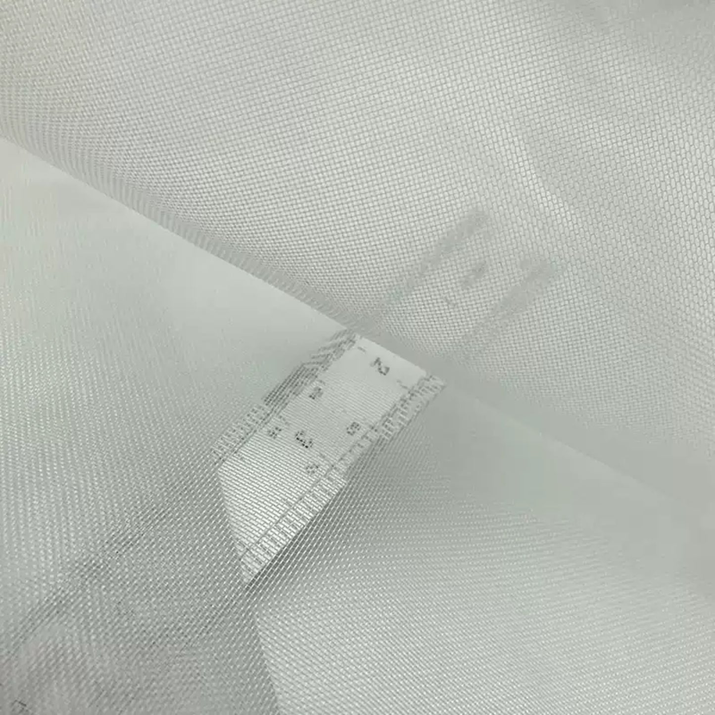 Custom Print Fabric Only -Textured Sheer 155G Shape Holding See Through Fabric